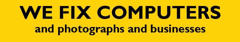 WE FIX COMPUTERS